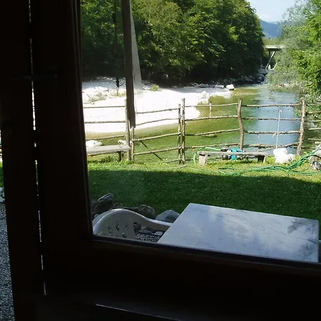 Reka Hisa River Side Сasa de vacaciones Bohinjska Bela